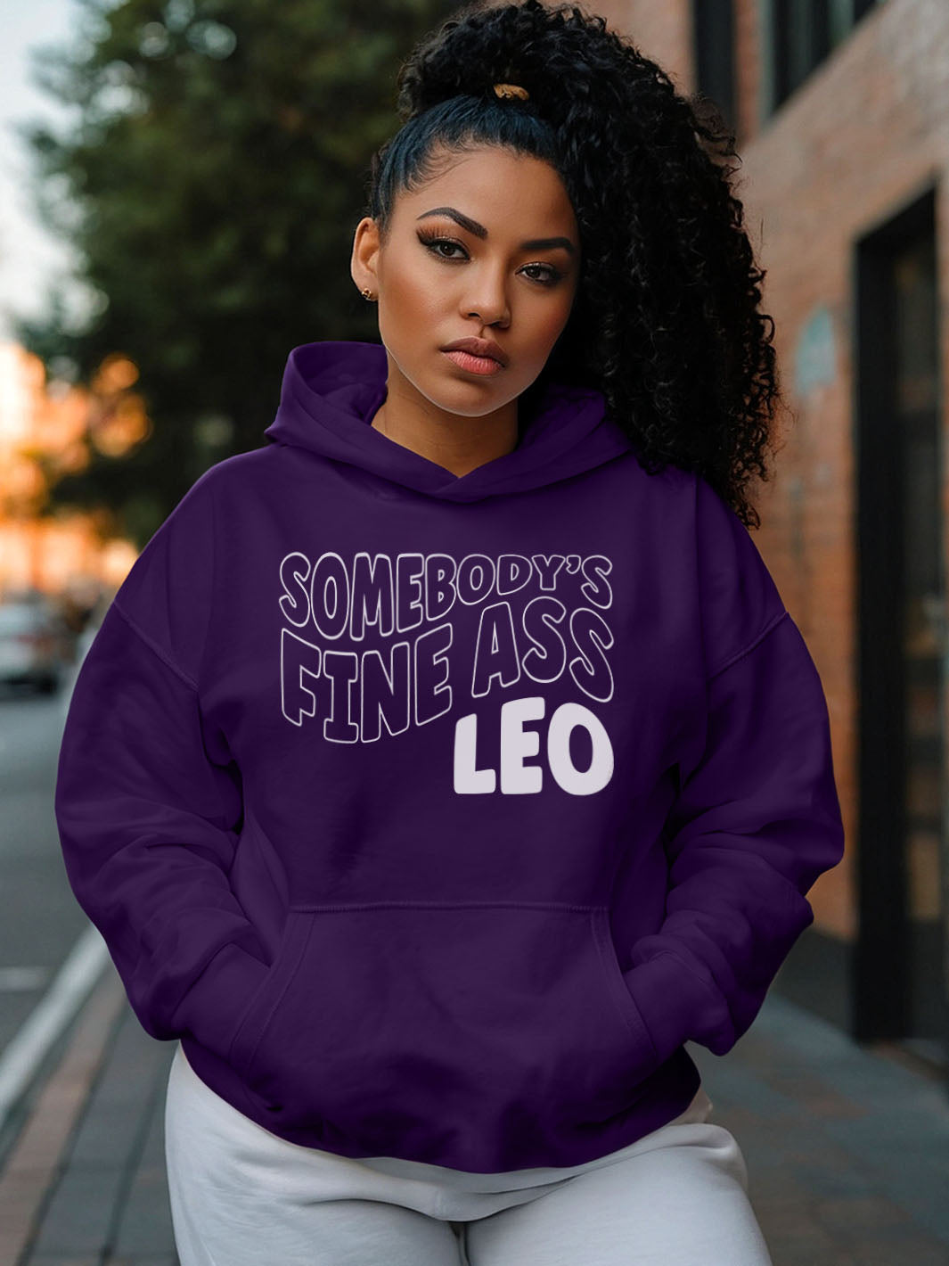 Somebody's Fine Ass Leo Hoodie | Claimed by the Spotlight