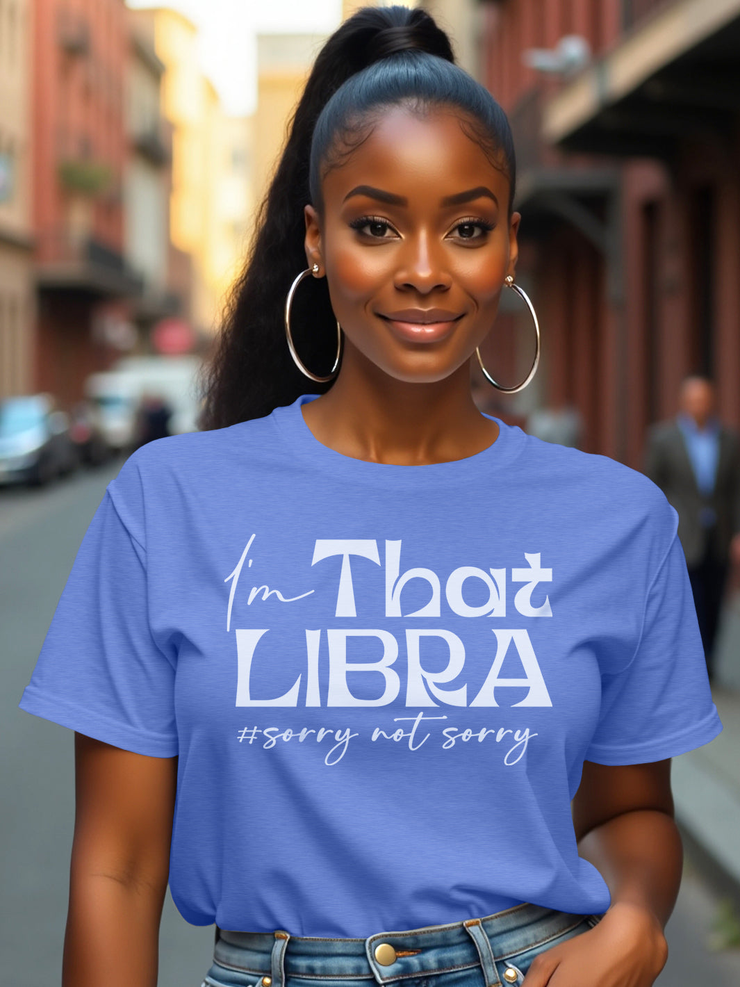 I'M THAT LIBRA T-SHIRT | Serving Balance with a Side of Chaos