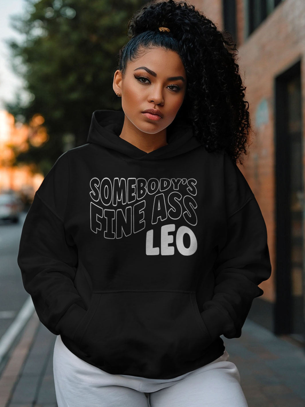 Somebody's Fine Ass Leo Hoodie | Claimed by the Spotlight