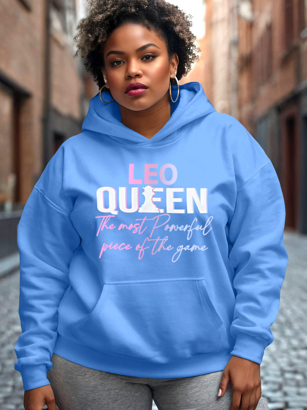 LEO QUEEN HOODIE | Crown Never Comes Off