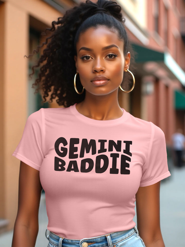 GEMINI BADDIE T-SHIRT | Two Moods, One Slay