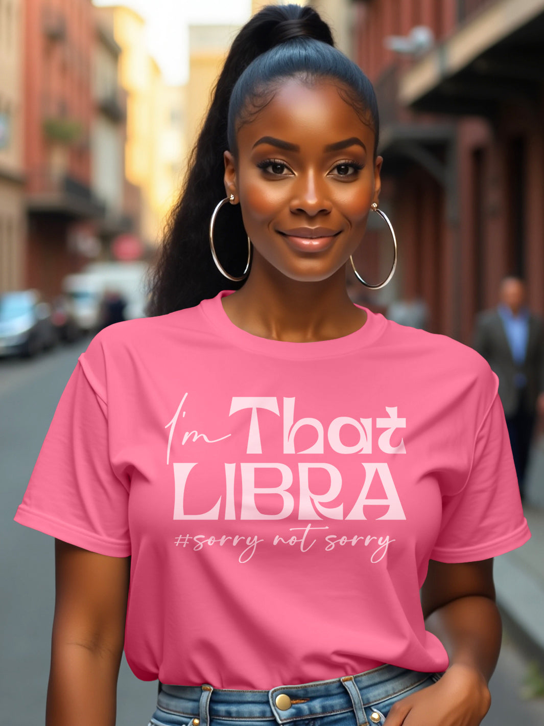 I'M THAT LIBRA T-SHIRT | Serving Balance with a Side of Chaos