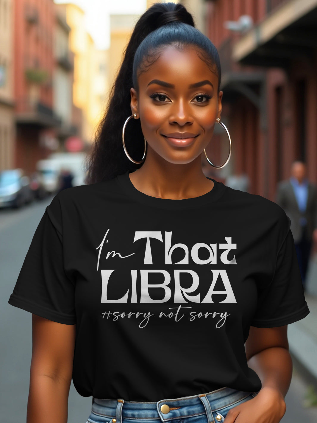 I'M THAT LIBRA T-SHIRT | Serving Balance with a Side of Chaos
