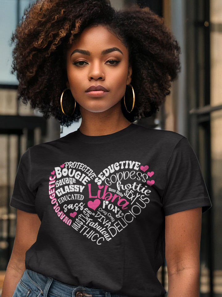 LIBRA BOUGIE HEART T-SHIRT