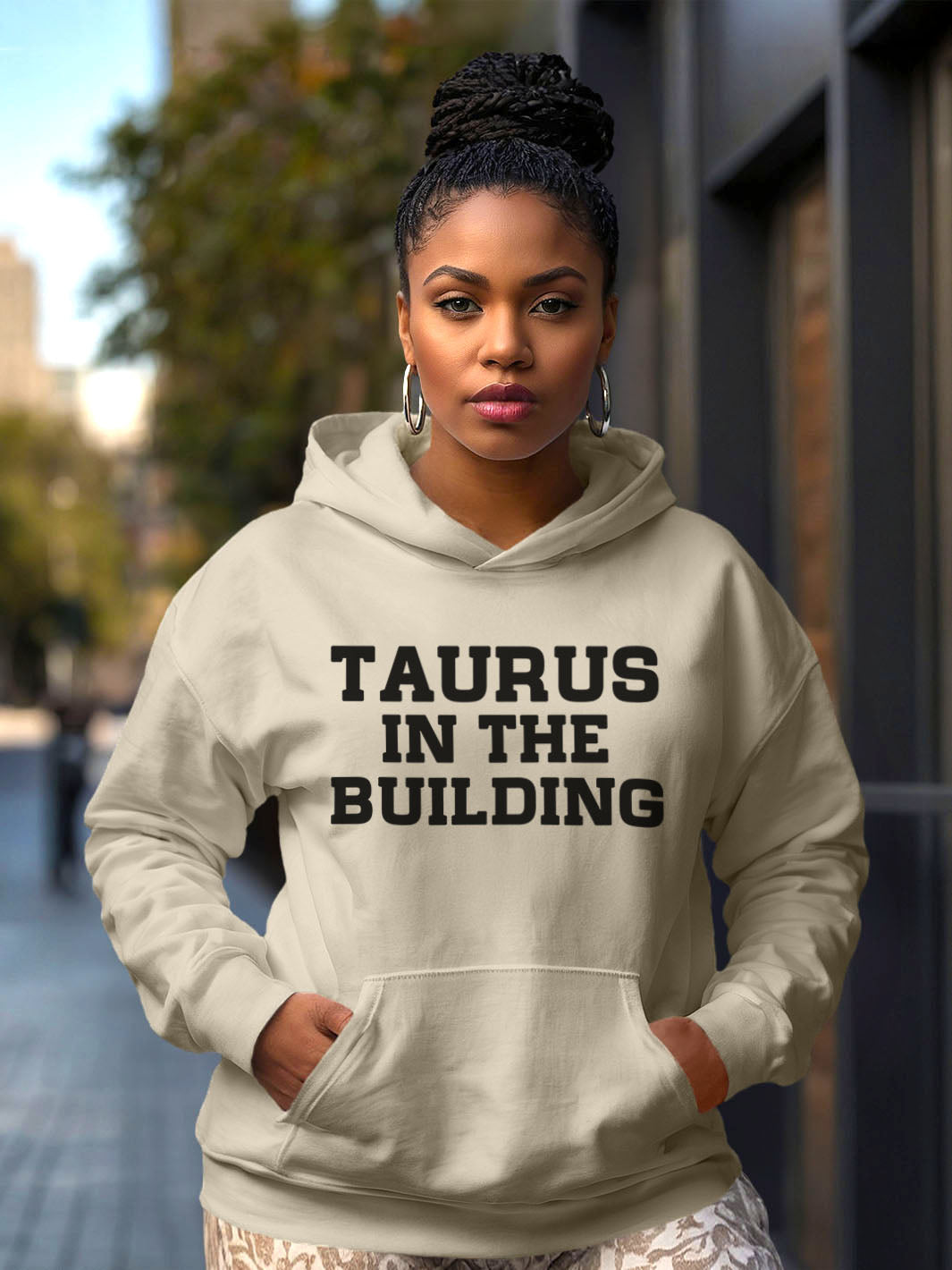 TAURUS IN THE BUILDING HOODIE