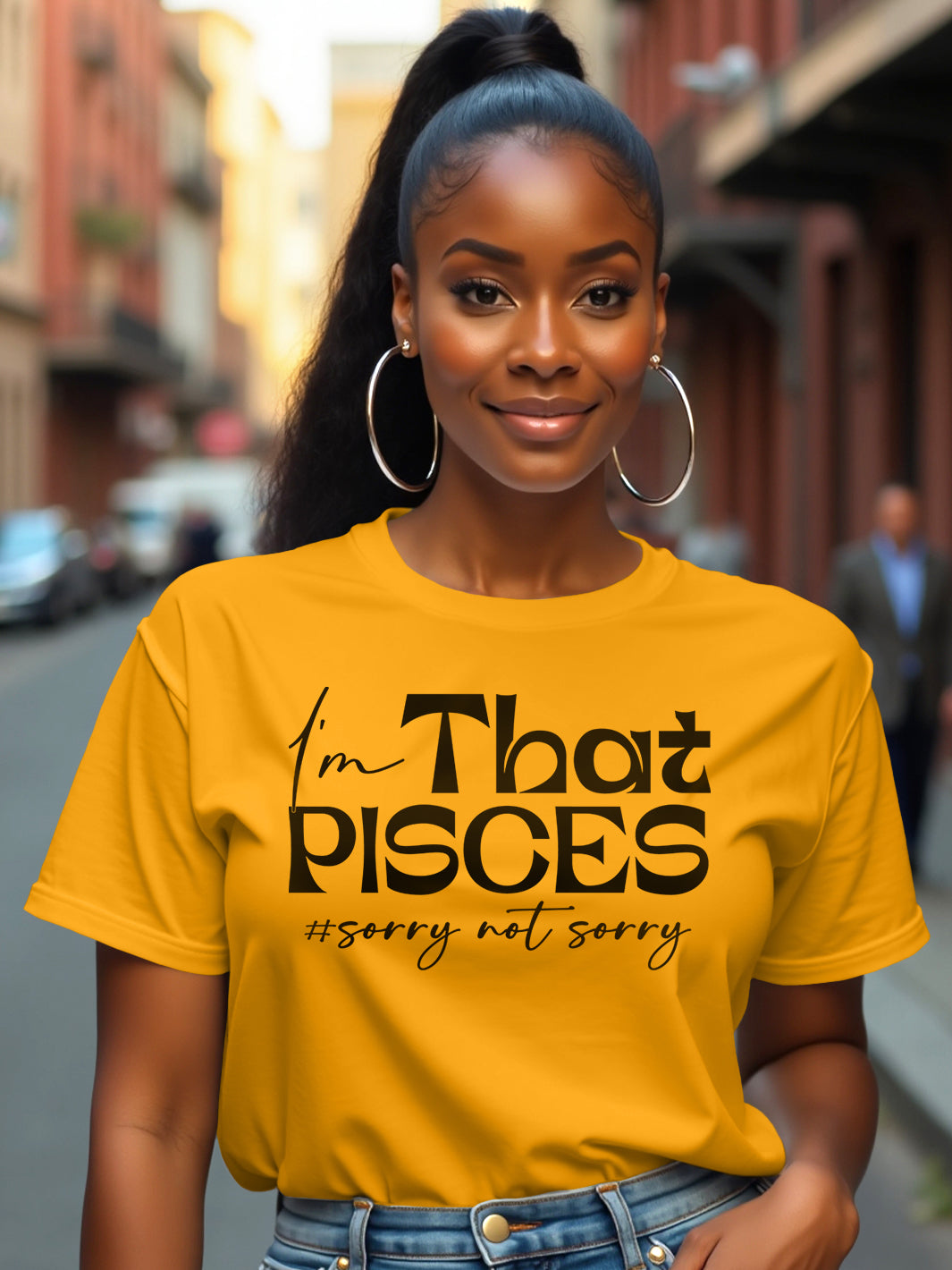 I'M THAT PISCES T-SHIRT | Head in the Clouds, Heart in Control