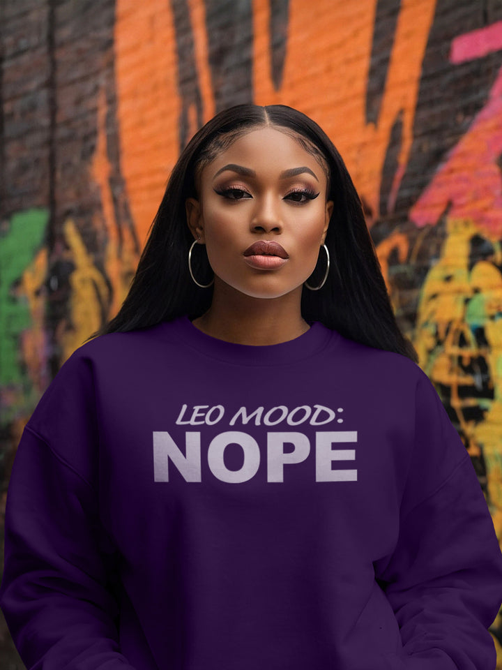 LEO MOOD: NOPE SWEATSHIRT