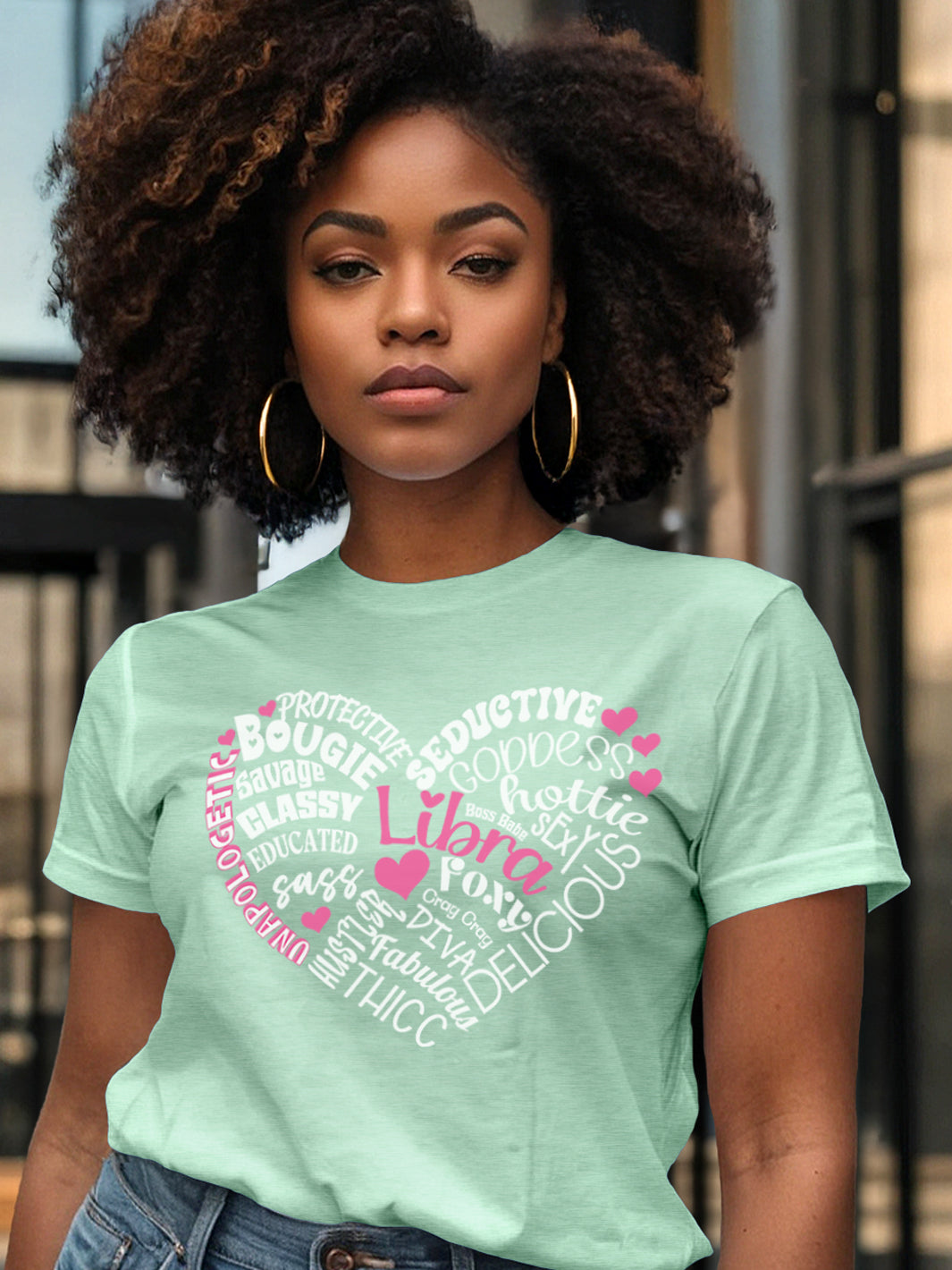LIBRA BOUGIE HEART T-SHIRT