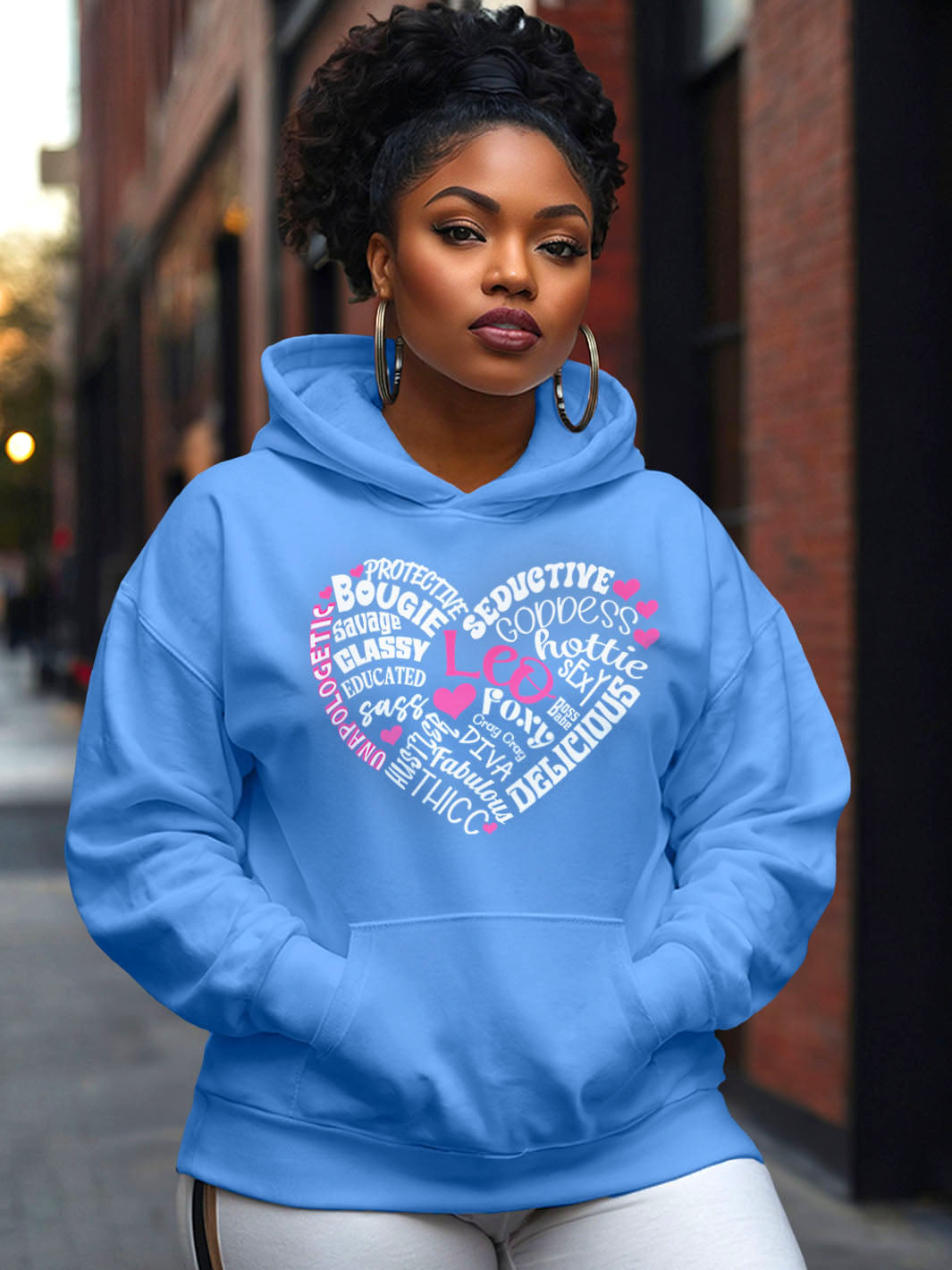 LEO HEART TRAITS HOODIE