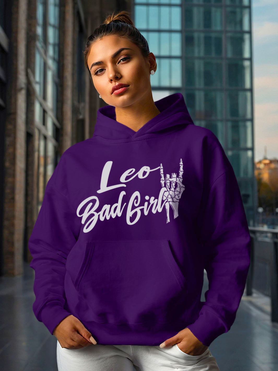 LEO BAD GIRL HOODIE
