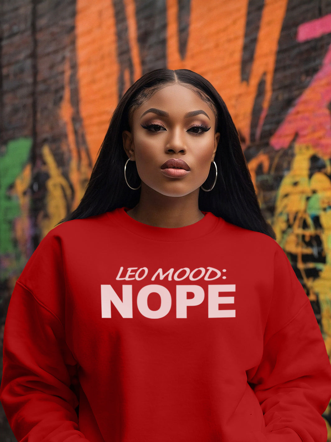 LEO MOOD: NOPE SWEATSHIRT