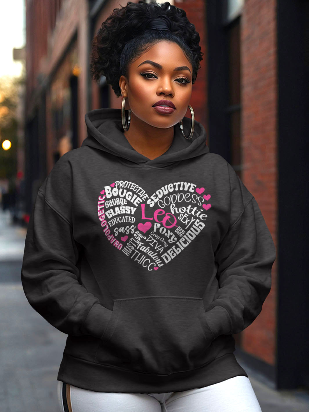 LEO HEART TRAITS HOODIE