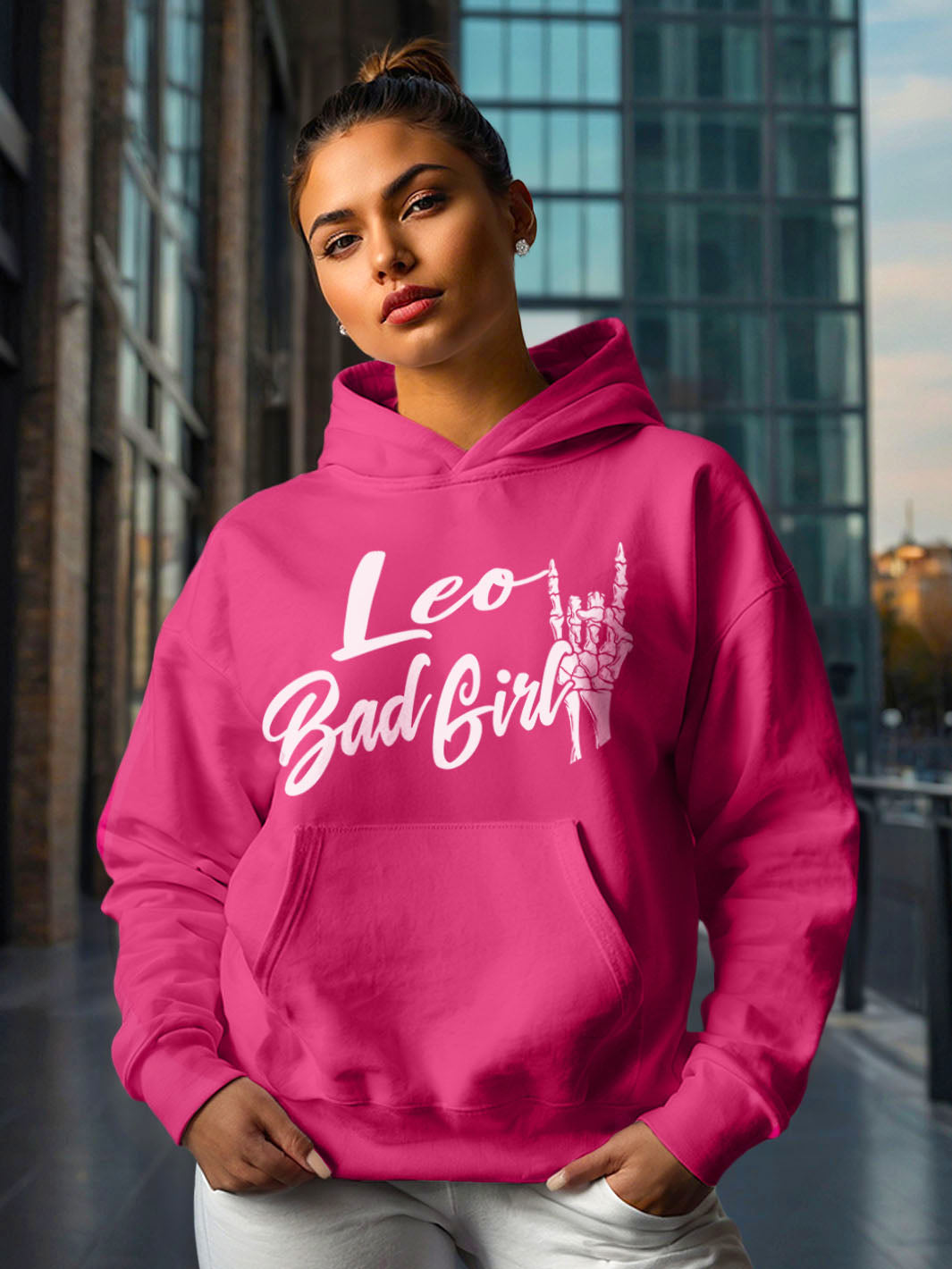 LEO BAD GIRL HOODIE