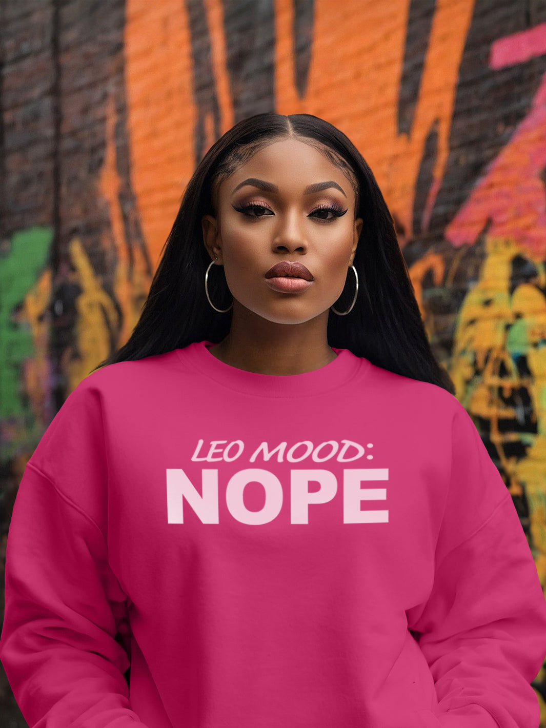 LEO MOOD: NOPE SWEATSHIRT