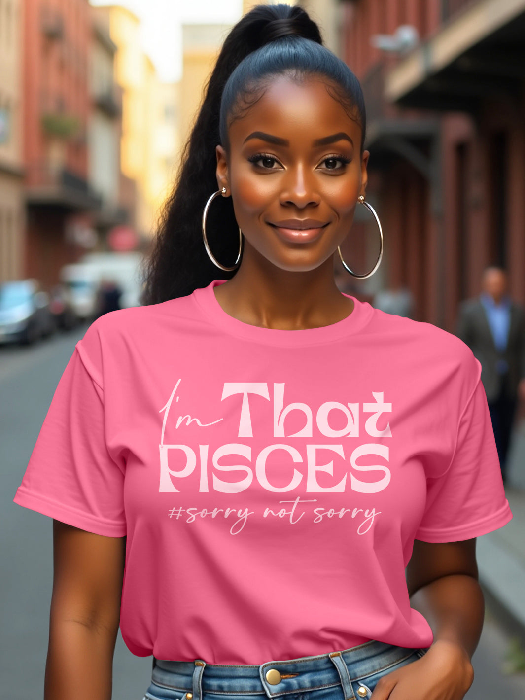 I'M THAT PISCES T-SHIRT | Head in the Clouds, Heart in Control
