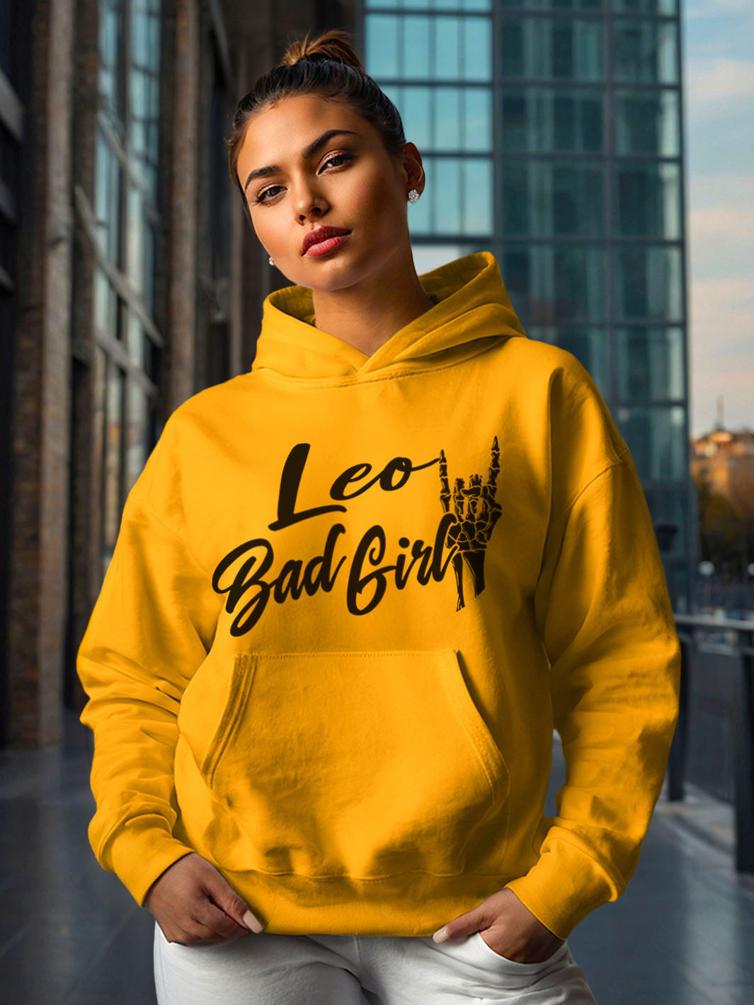 LEO BAD GIRL HOODIE