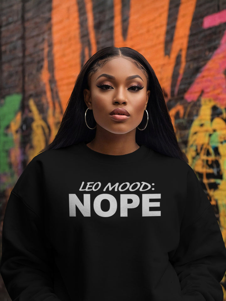 LEO MOOD: NOPE SWEATSHIRT