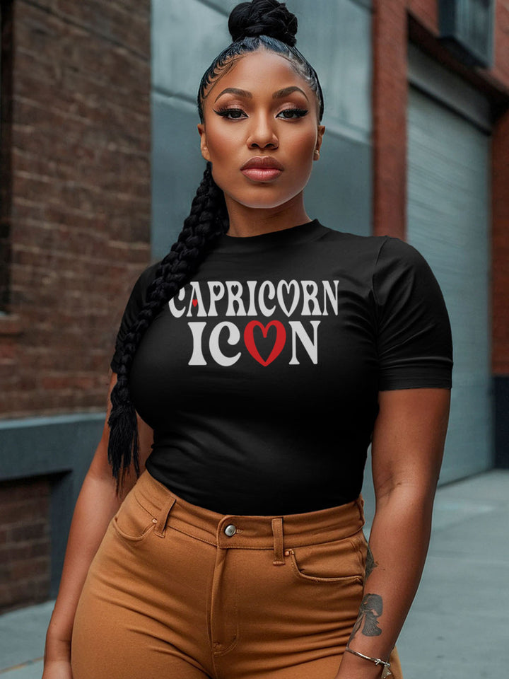 CAPRICORN ICON T-SHIRT | Quiet Pressure Builds Big Things