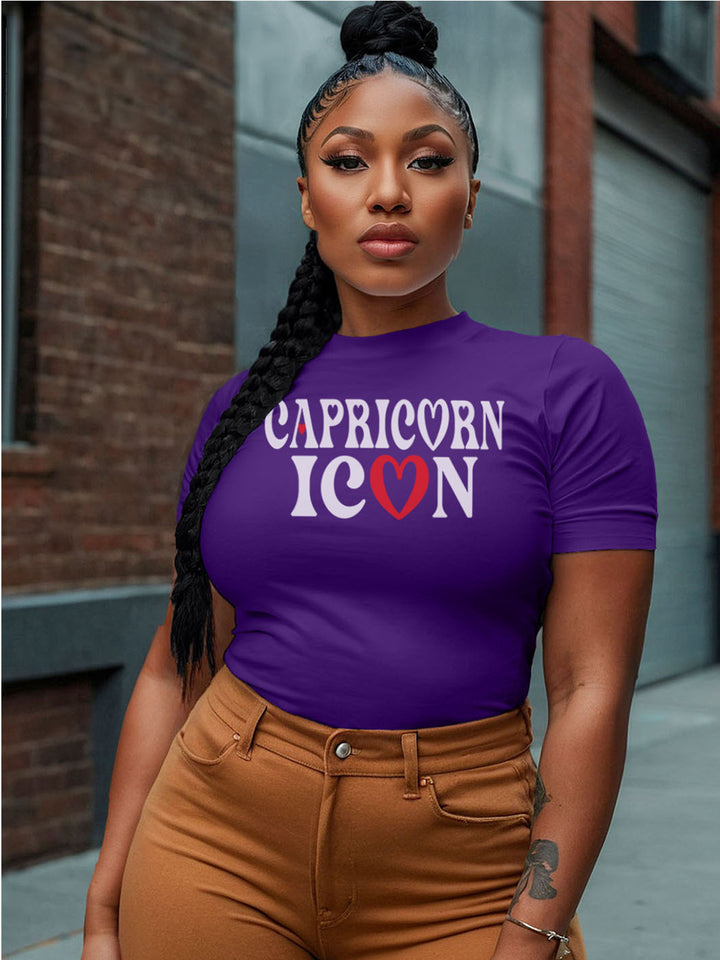 CAPRICORN ICON T-SHIRT | Quiet Pressure Builds Big Things