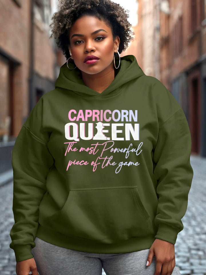 CAPRICORN QUEEN HOODIE | Moves Quiet, Plays Loud