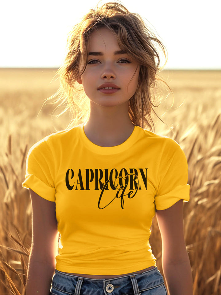 CAPRICORN LIFE T-SHIRT | Results Only, Please