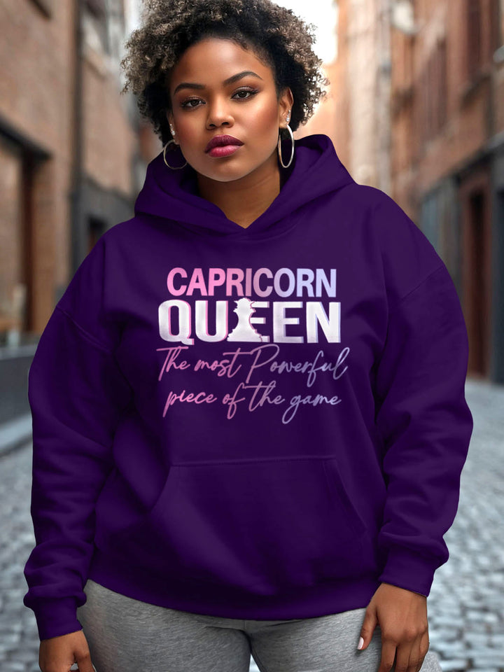 CAPRICORN QUEEN HOODIE | Moves Quiet, Plays Loud