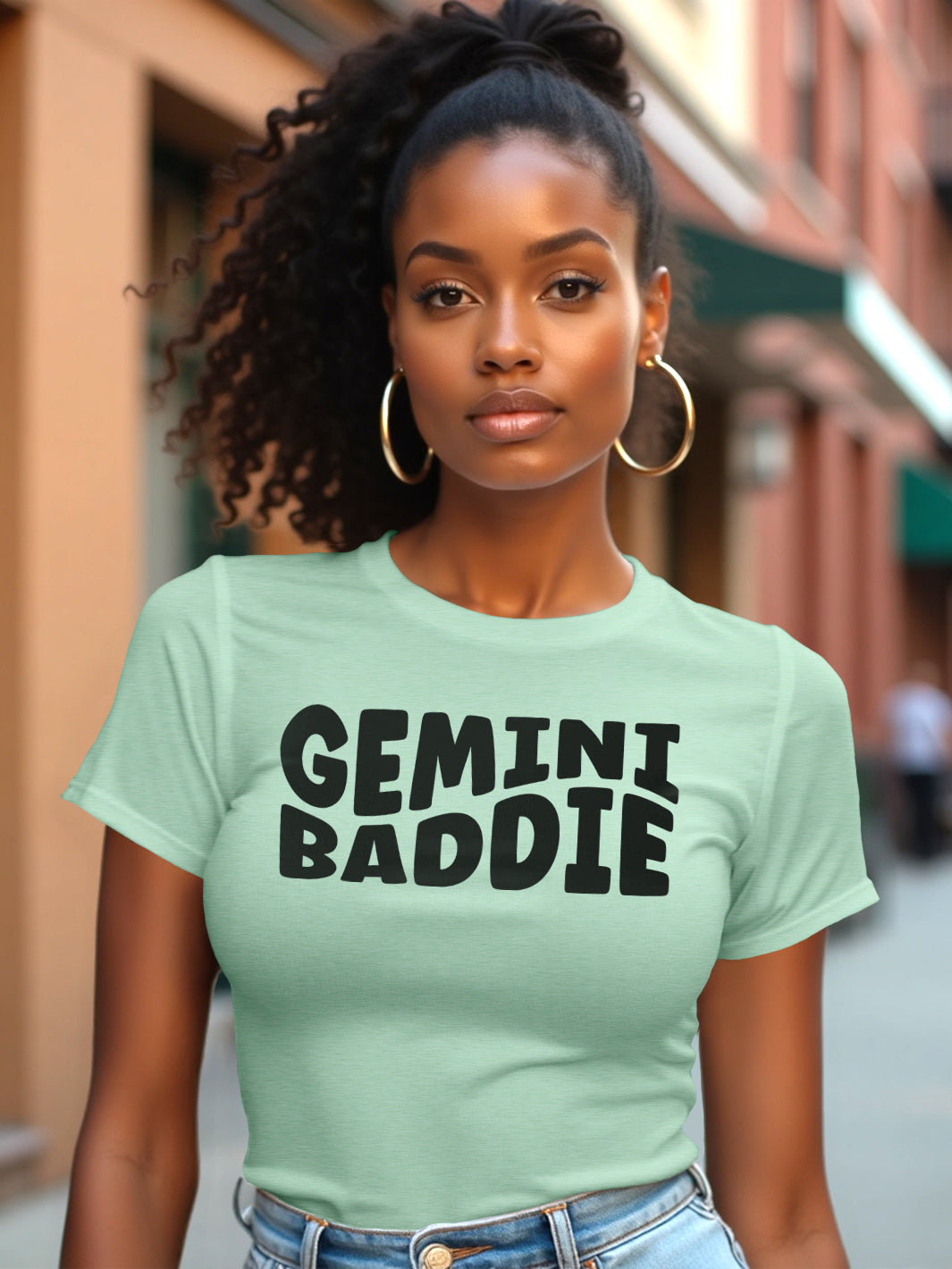 GEMINI BADDIE T-SHIRT | Two Moods, One Slay