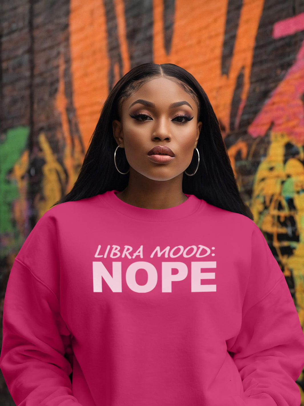 LIBRA MOOD: NOPE SWEATSHIRT