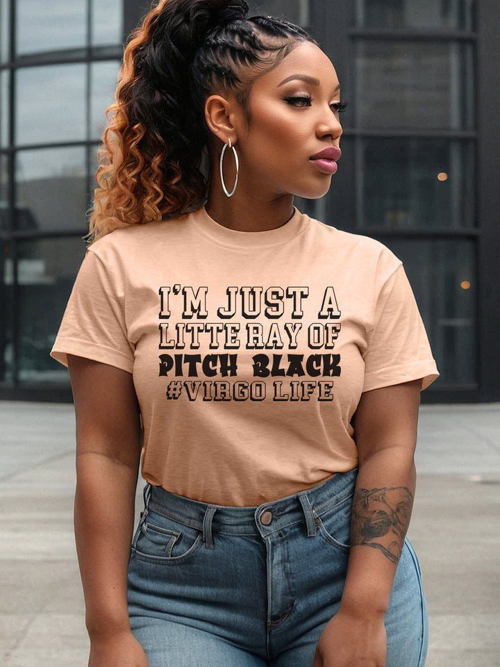 PITCH BLACK VIRGO T-SHIRT