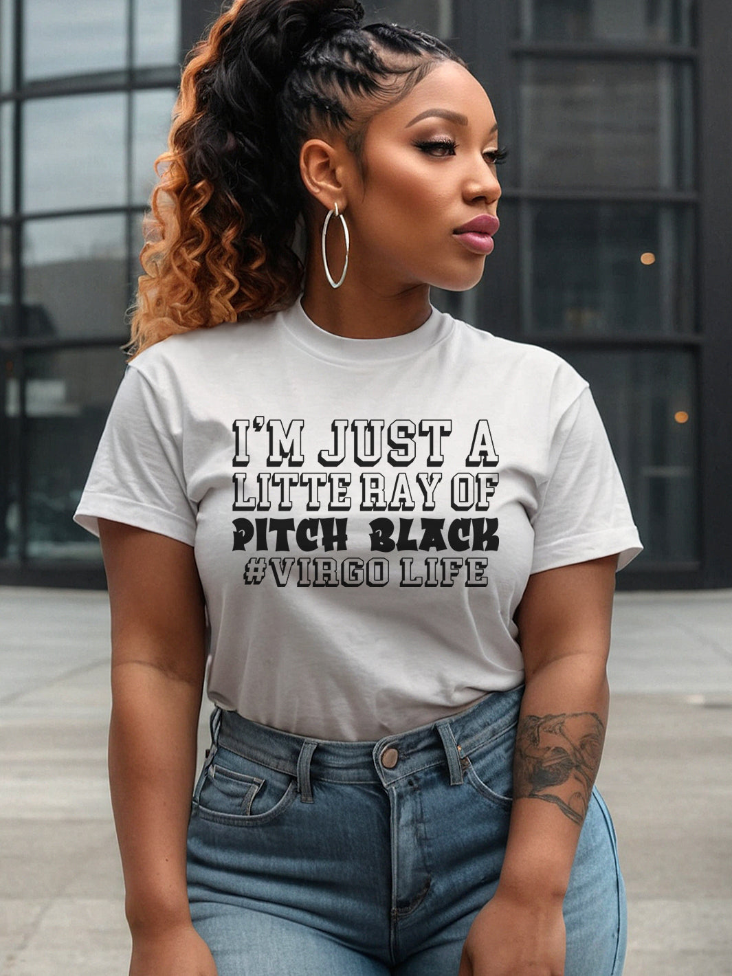 PITCH BLACK VIRGO T-SHIRT