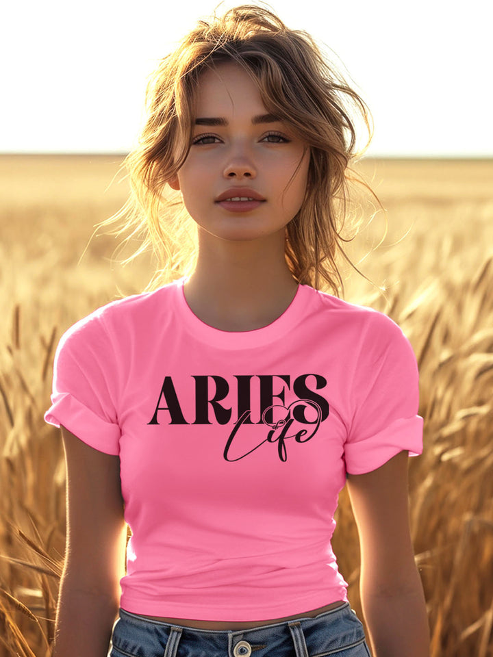 ARIES LIFE T-SHIRT | Try Me If You Wanna