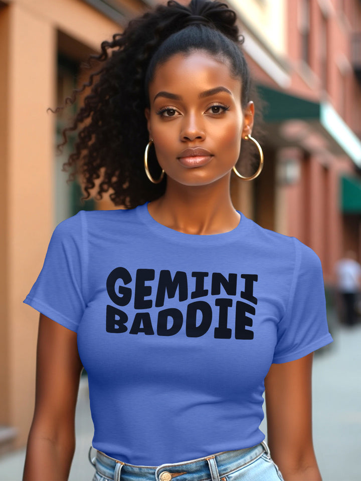 GEMINI BADDIE T-SHIRT | Two Moods, One Slay