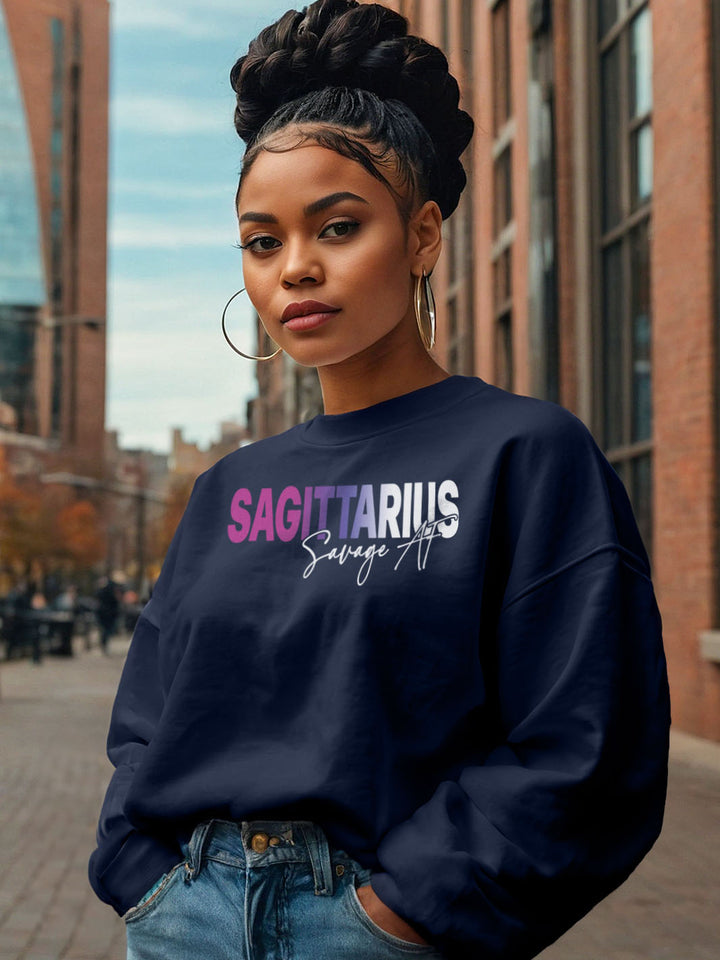 SAGITTARIUS SAVAGE AF SWEATSHIRT