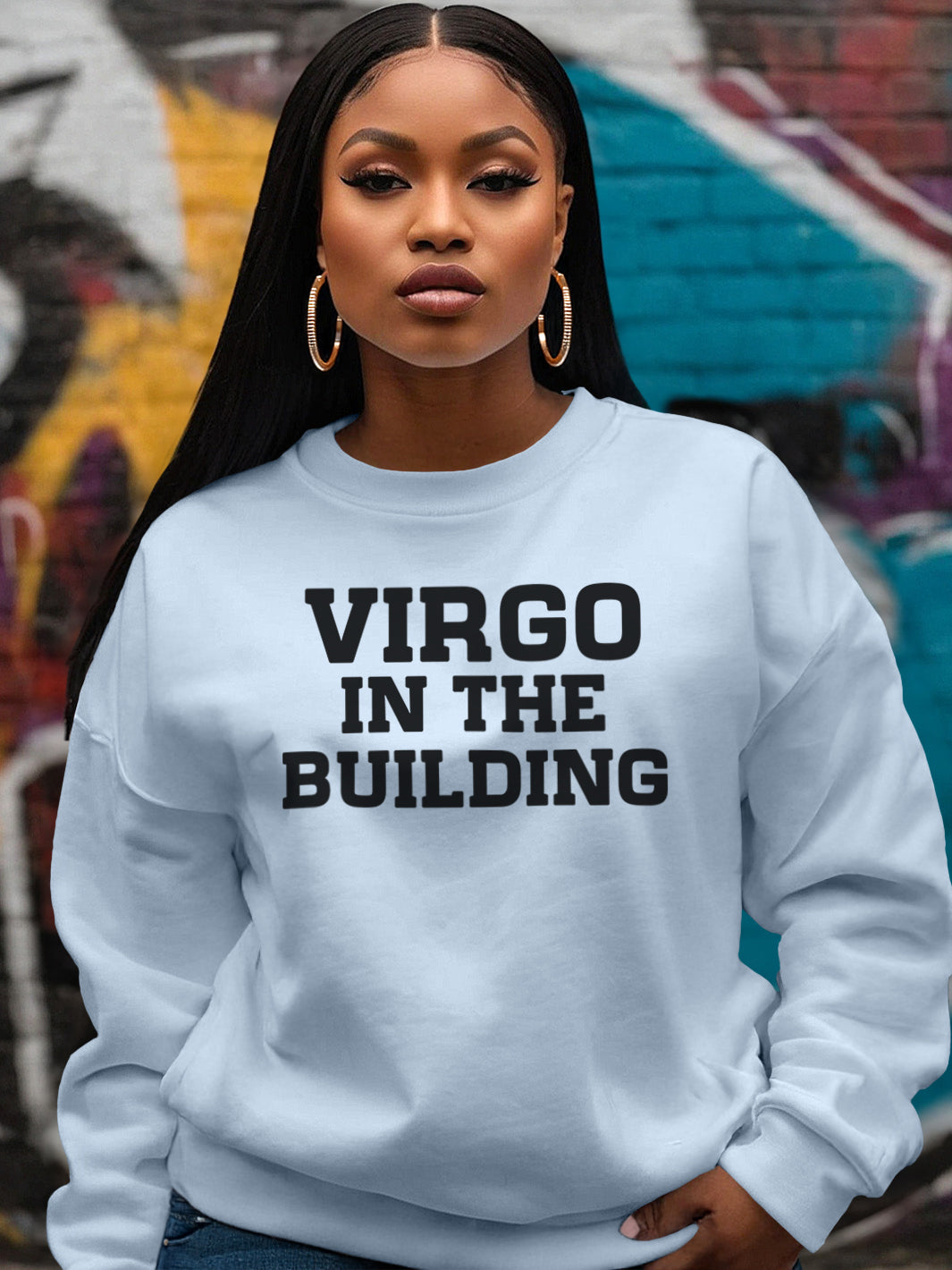 VIRGO IN THE BUILDING SWEATSHIRT