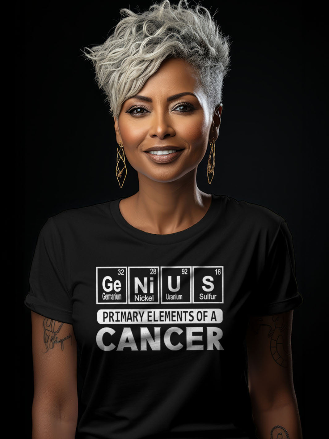 PRIMARY ELEMENTS OF A CANCER T-SHIRT