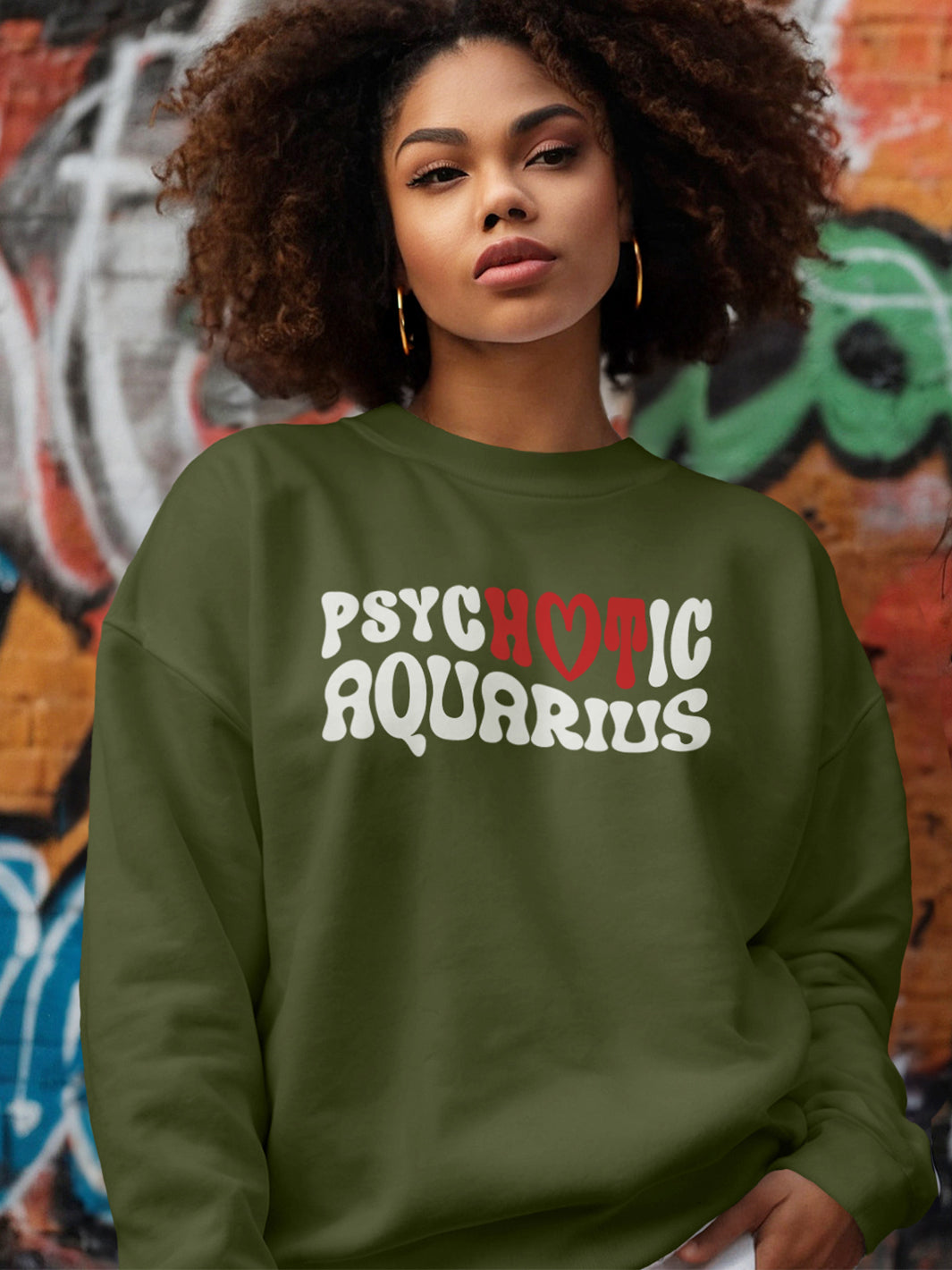 PSYCHOTIC AQUARIUS SWEATSHIRT