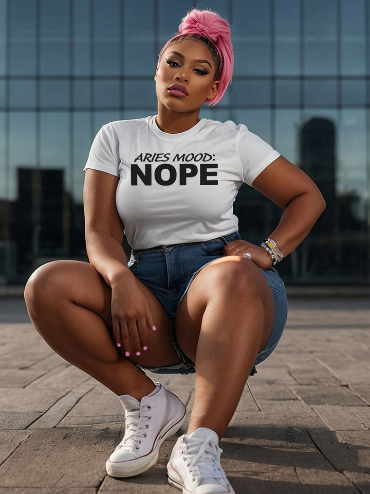 ARIES MOOD: NOPE T-SHIRT