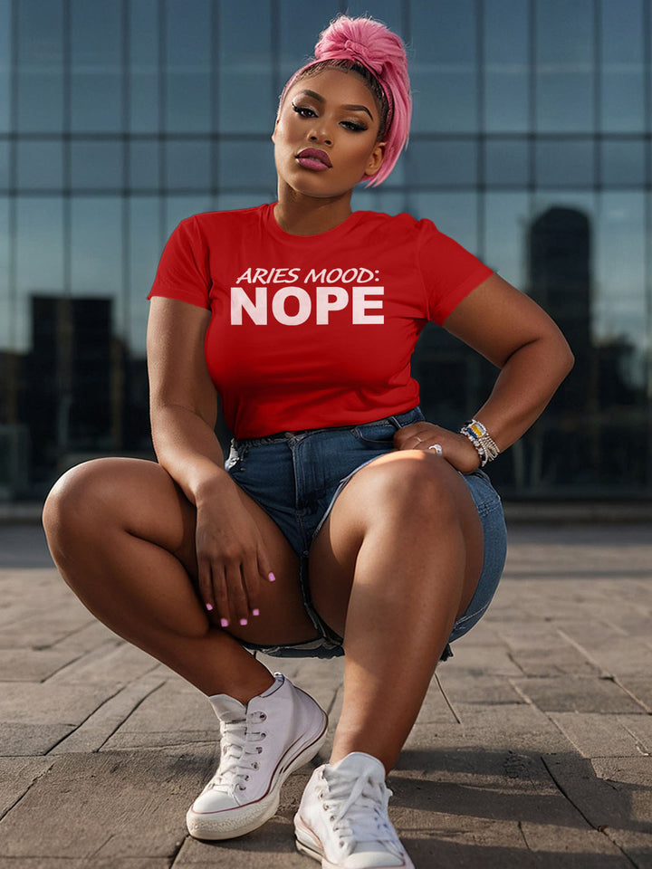 ARIES MOOD: NOPE T-SHIRT