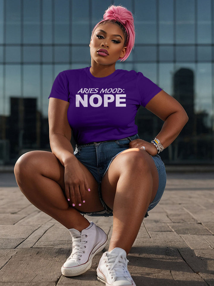 ARIES MOOD: NOPE T-SHIRT