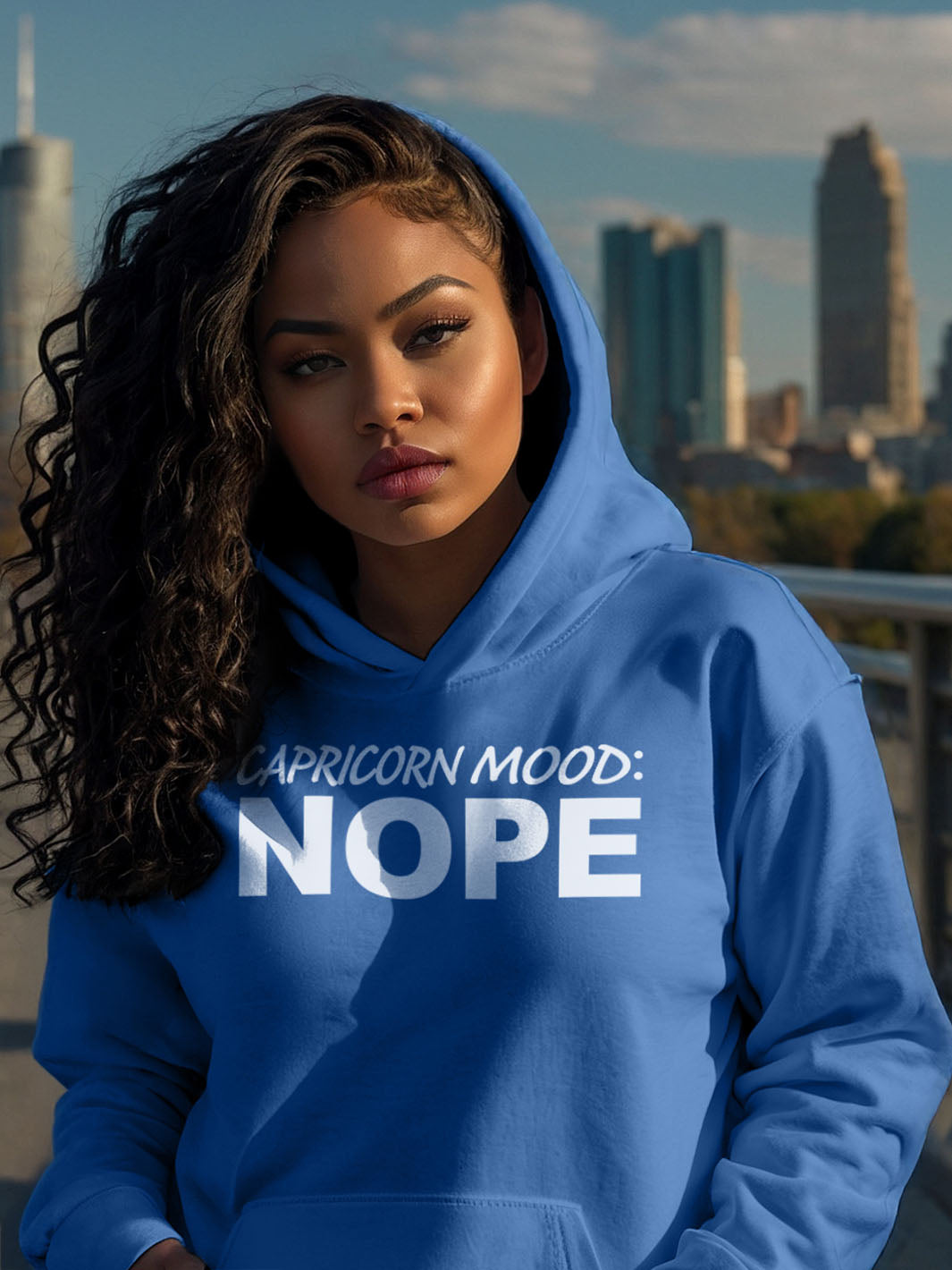 CAPRICORN MOOD HOODIE | Productivity in progress, do not disturb.