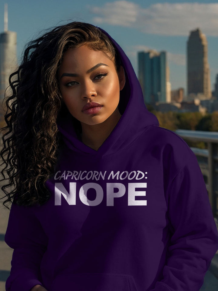 CAPRICORN MOOD HOODIE | Productivity in progress, do not disturb.