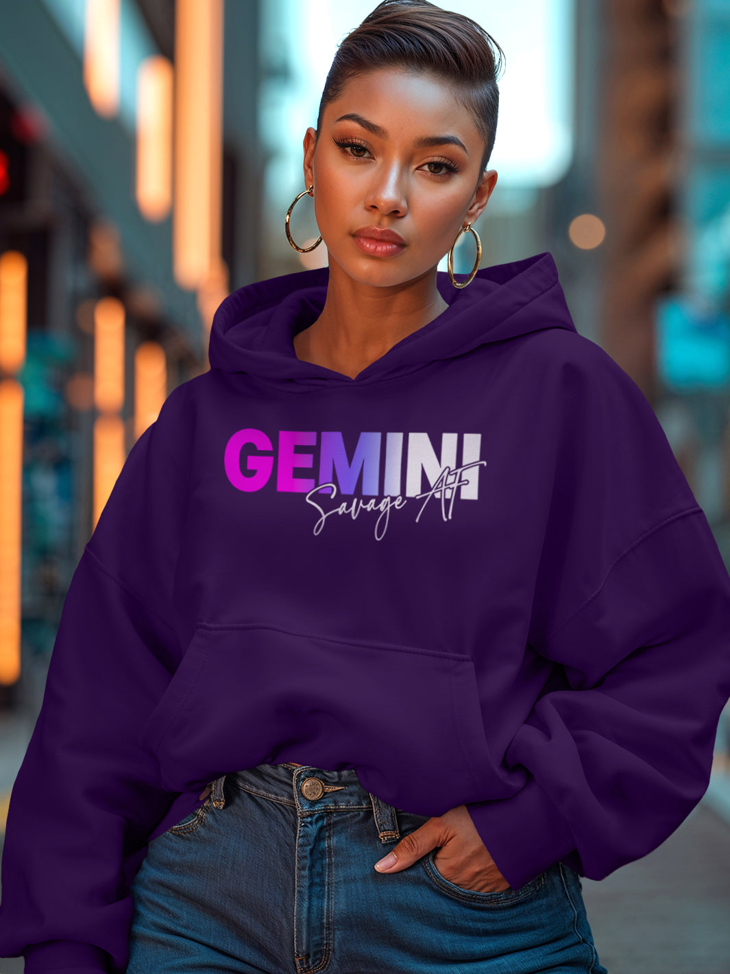 GEMINI SAVAGE AF HOODIE