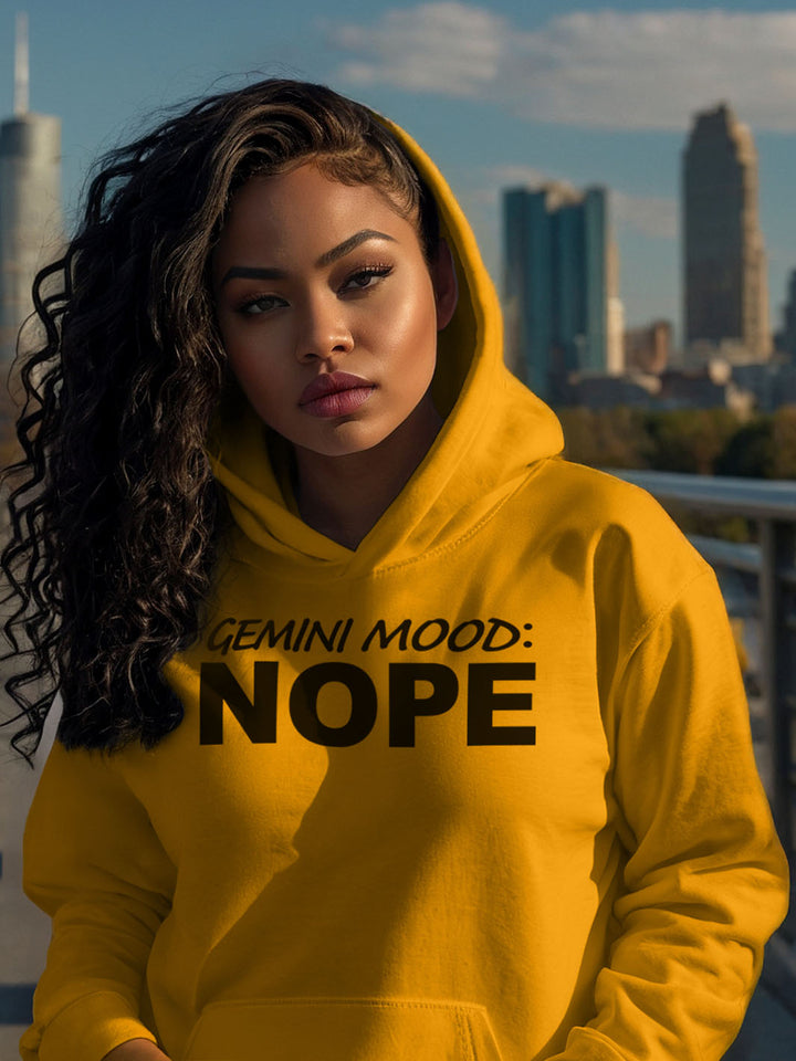 GEMINI MOOD HOODIE | Depends on which me you meet.