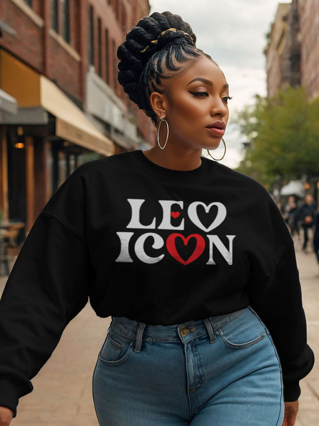 LEO ICON SWEATSHIRT | I Woke Up Seen