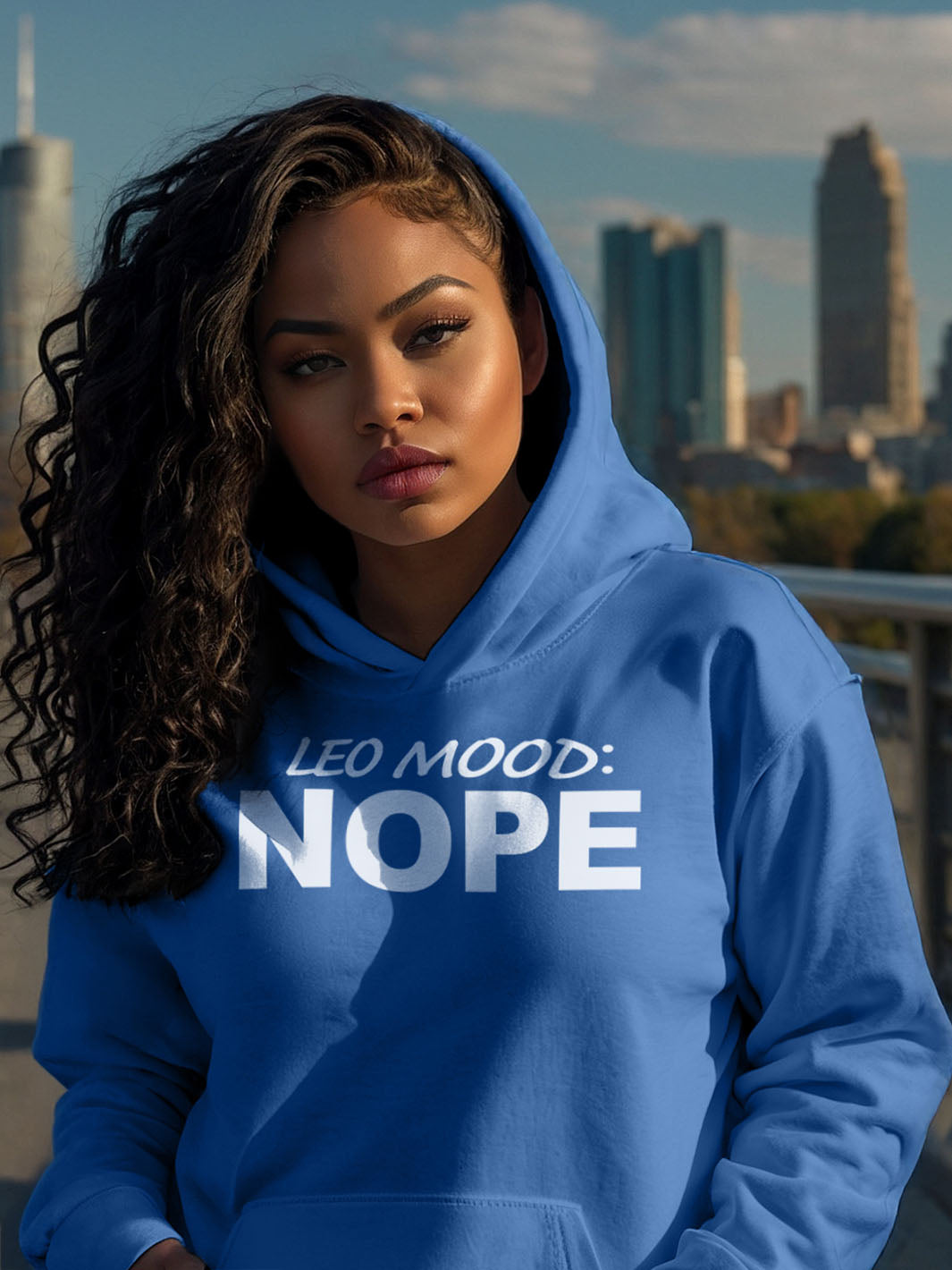 LEO MOOD HOODIE | You're welcome for my presence.