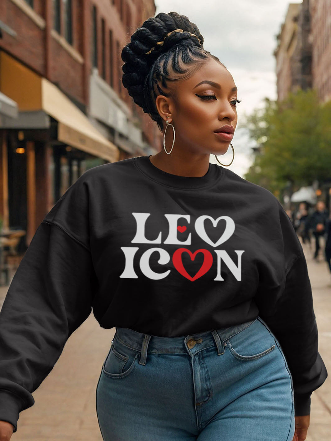 LEO ICON SWEATSHIRT | I Woke Up Seen