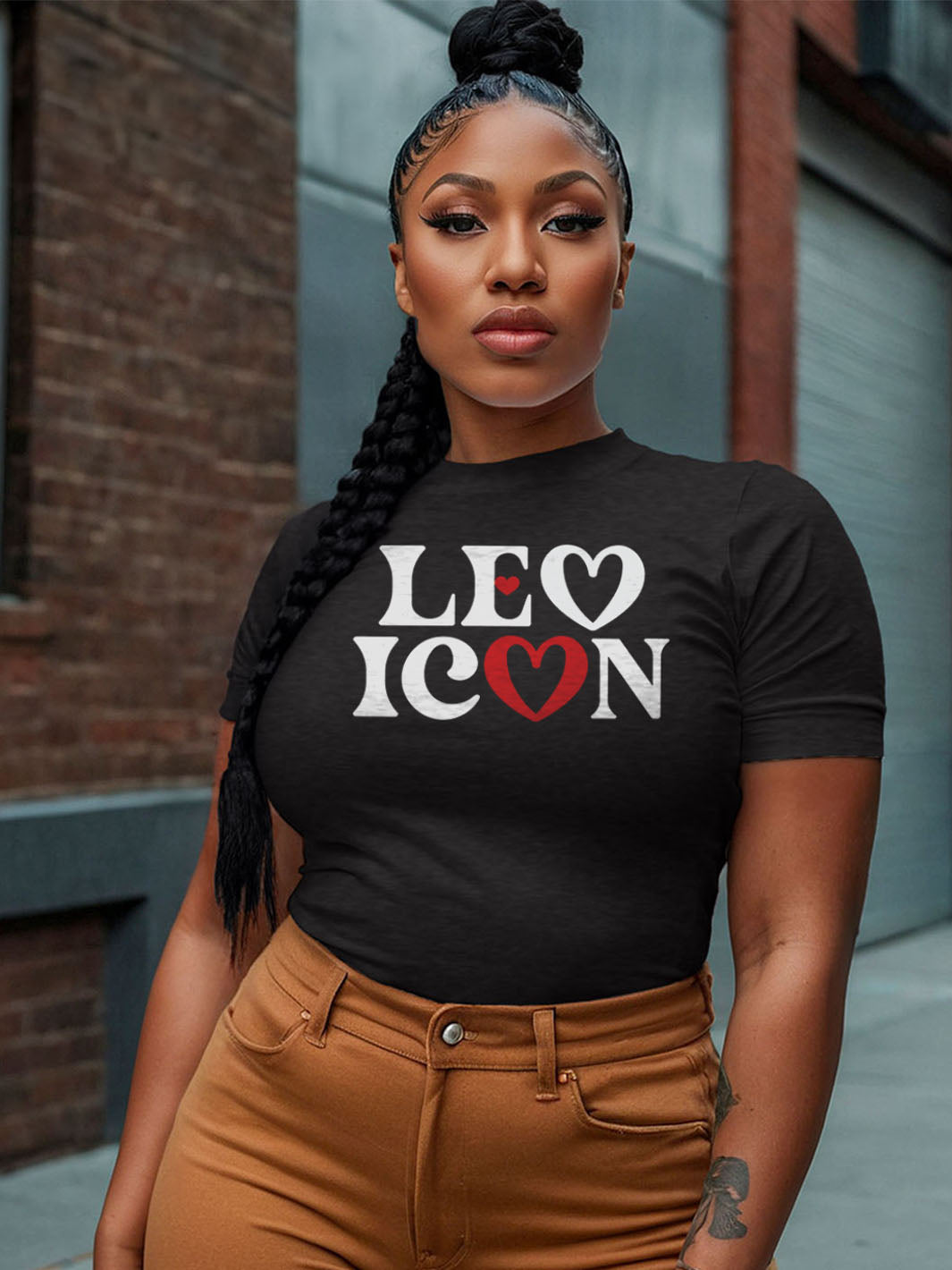 LEO ICON T-SHIRT | Main Character Energy Activated