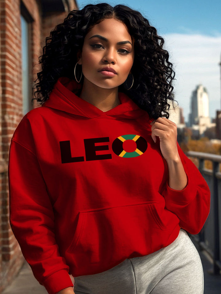 LEO HOODIE | Flag-Stamped With Fire