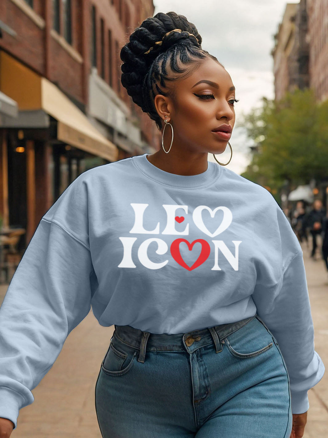 LEO ICON SWEATSHIRT | I Woke Up Seen