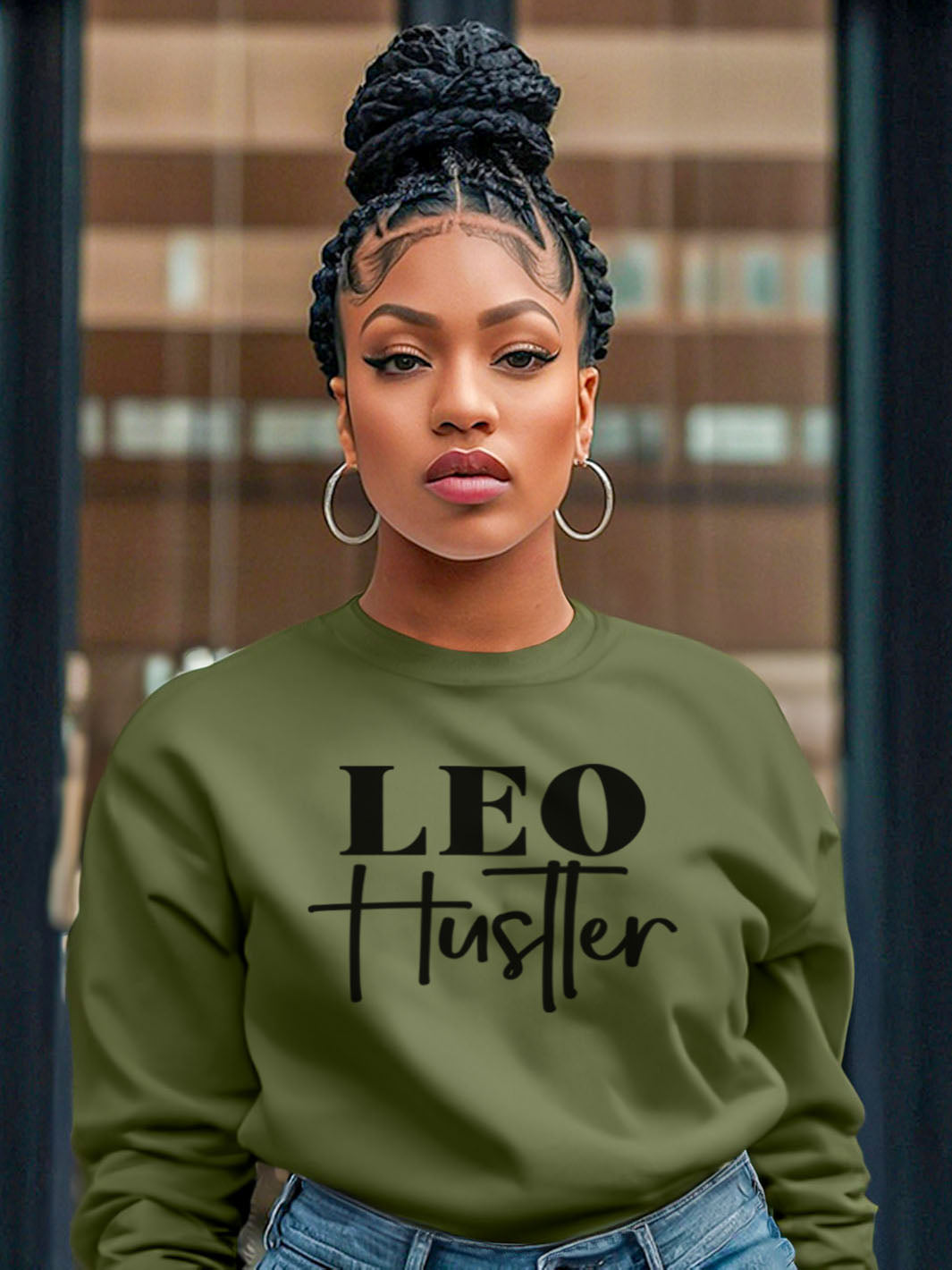 LEO HUSTLER SWEATSHIRT